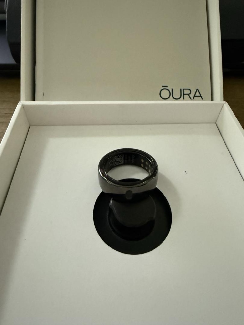 Oura Ring Gen 3 Horizon Black Size 8
